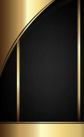 gold black curves neon