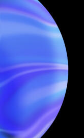Acrylic Planet Blue