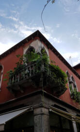 green balcony