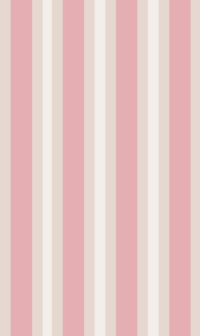 Preppy Pink Stripes