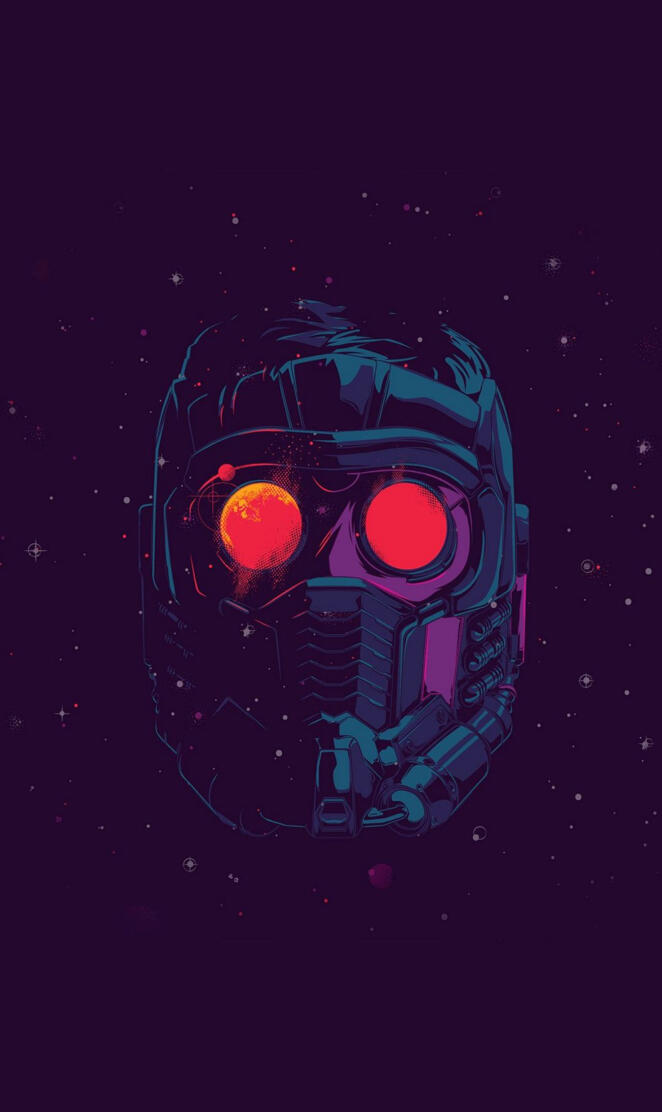 Star lord ojo rojo