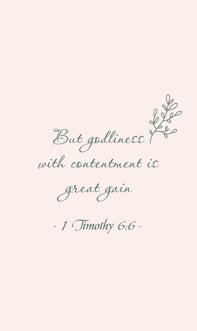 1 Timothy 6:6
