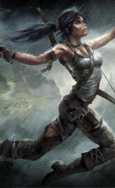 Lara Croft Jumping