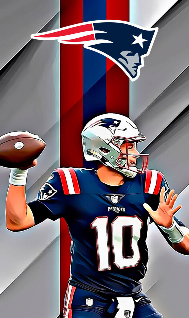 Mac Jones #10 (WhiteC)