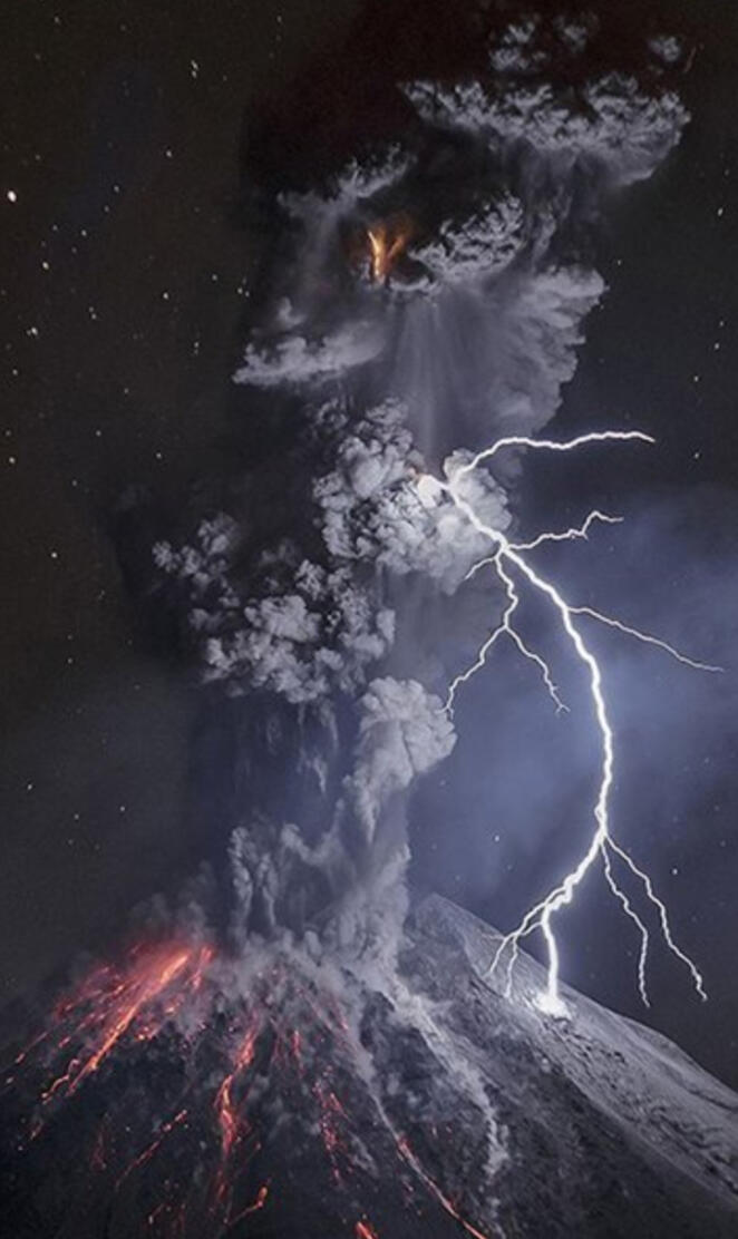 Erupting weather