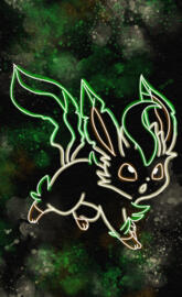 Neon Leafeon