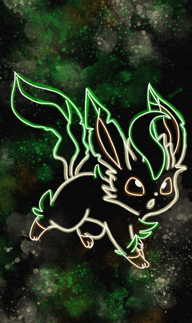 Neon Leafeon