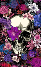 Skull flowers