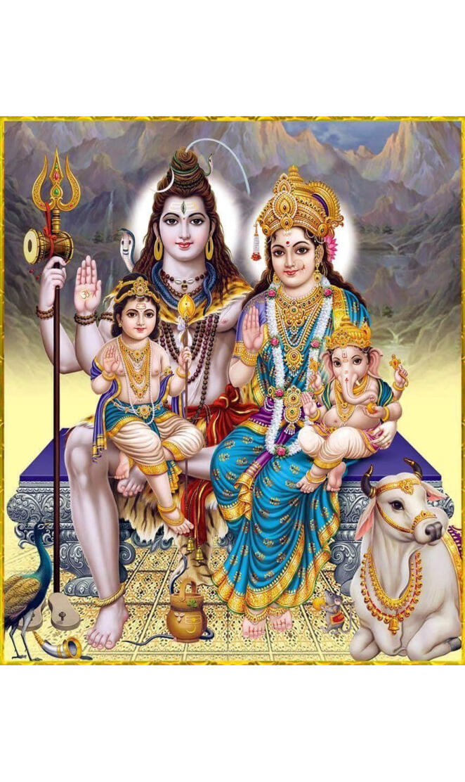 God Shiva Family