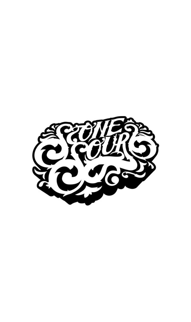 Stonesour white logo