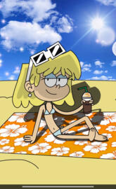 Lori Loud At Beach