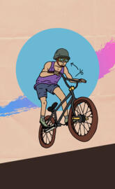 BMX biker
