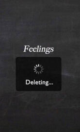 Deleting feelings