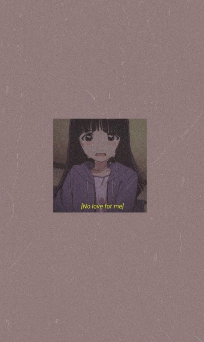 Sad Anime girl 