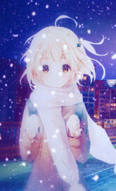 Anime Girl Christmas