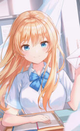 Beautiful anime girl