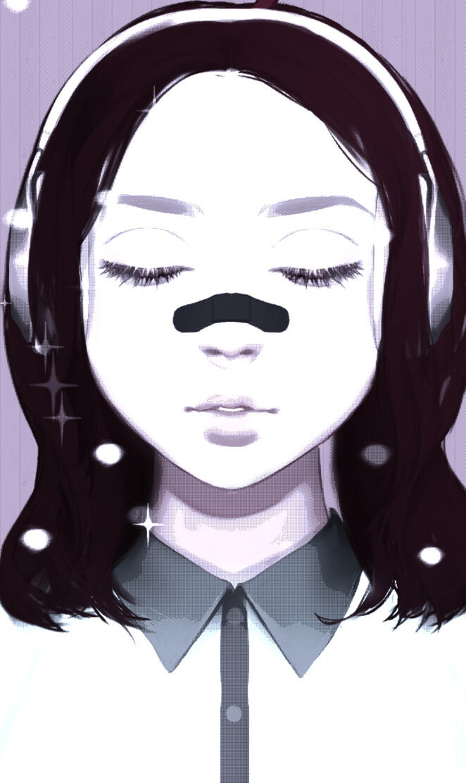 Anime aesthetic girl