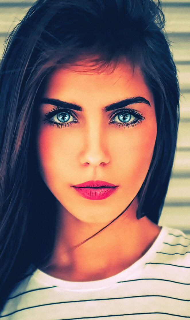 beautiful girl by Az