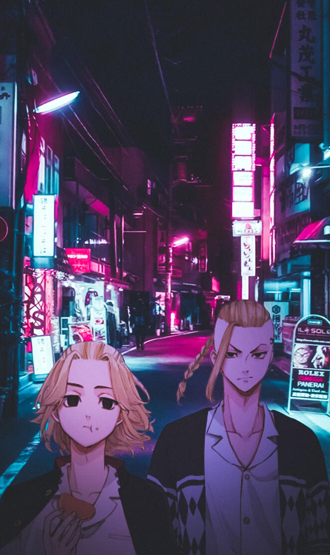 Mikey draken neon toky