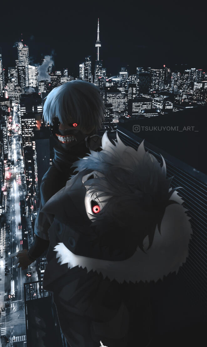 Ayato and Kaneki 