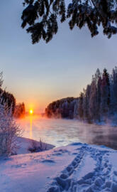 WinterSunset