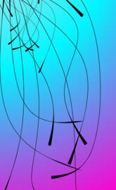 Punch hole wallpaper