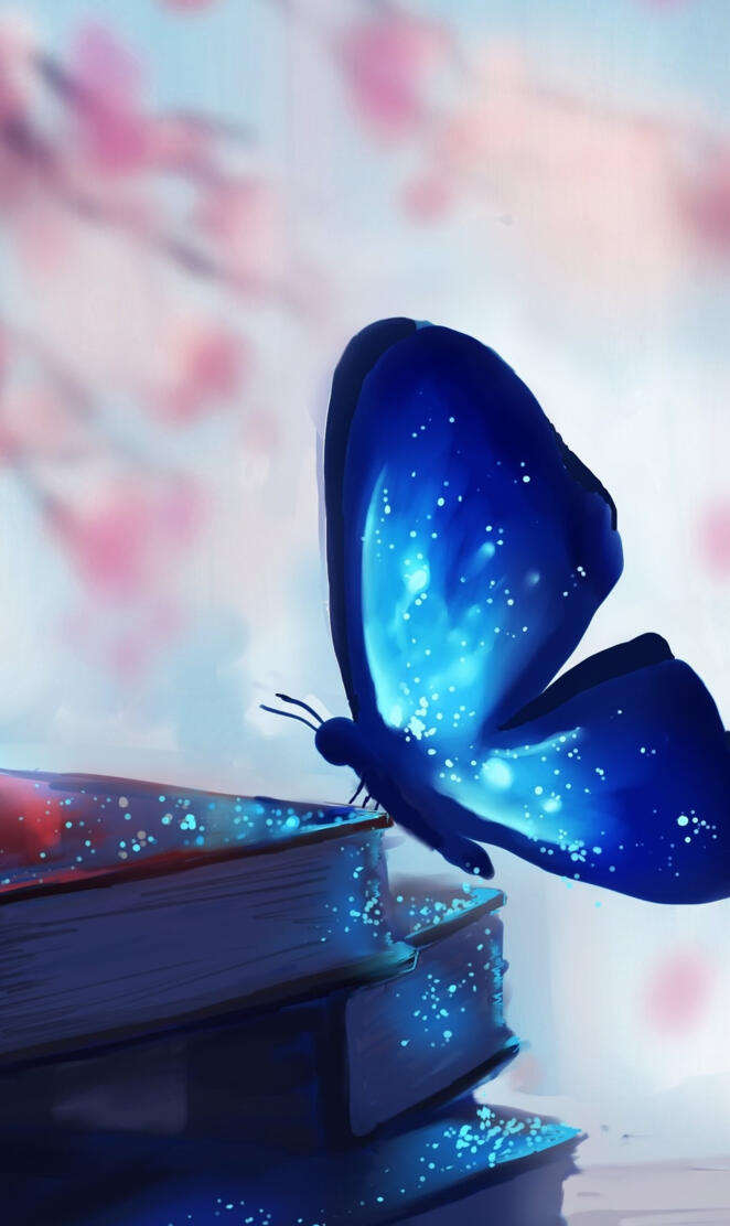 Glowing Butterfly 5K