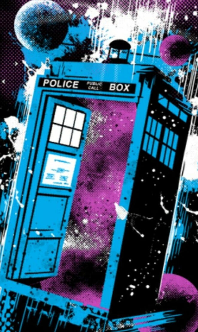 Dr who phone booth