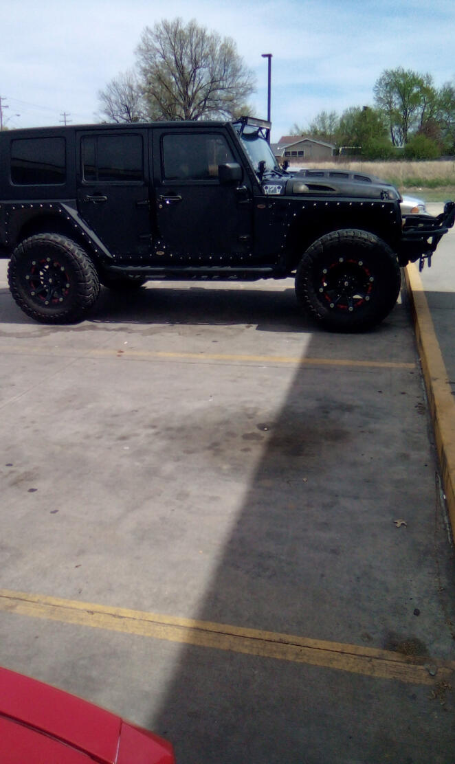 Jeep Wrangler lifted