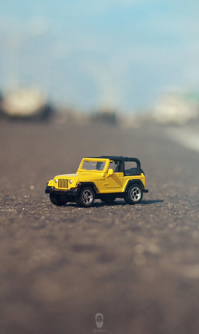 miniature jeep