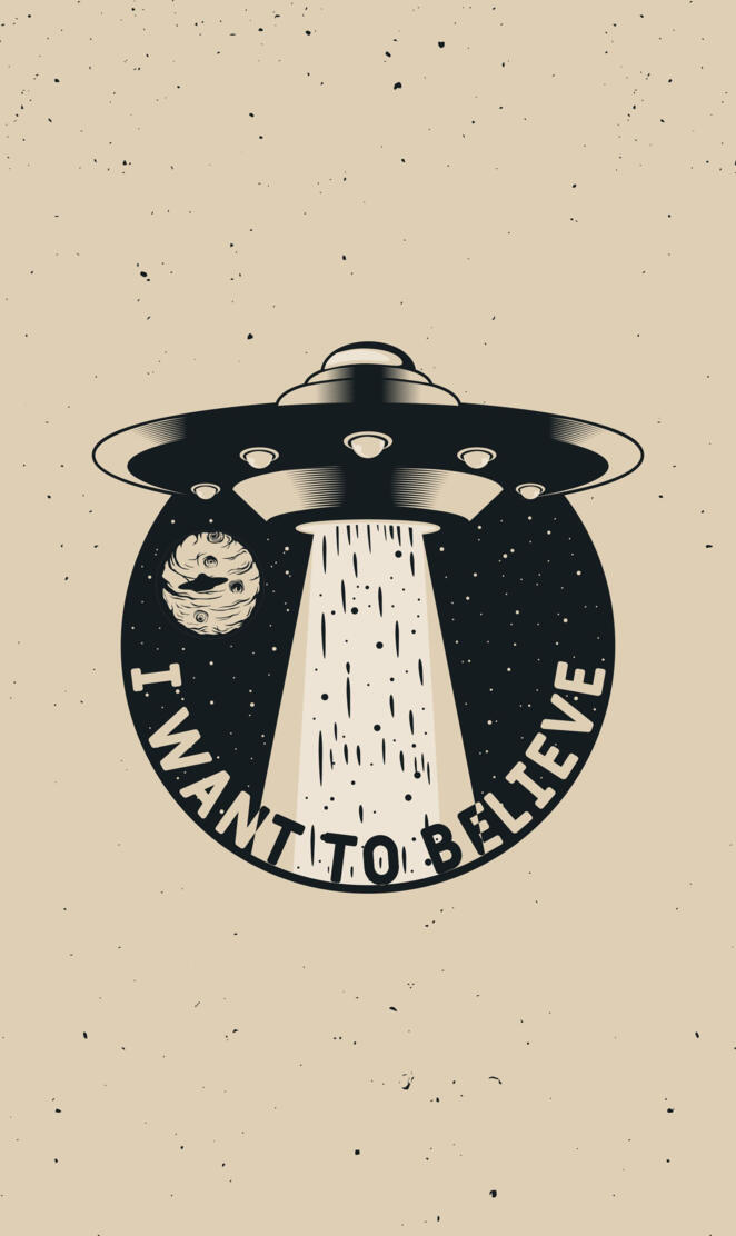 I want to believe 