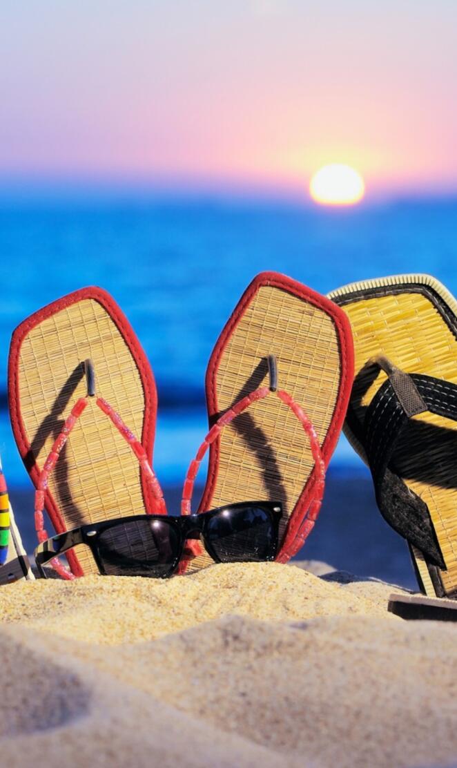 Sandals And Sunglass