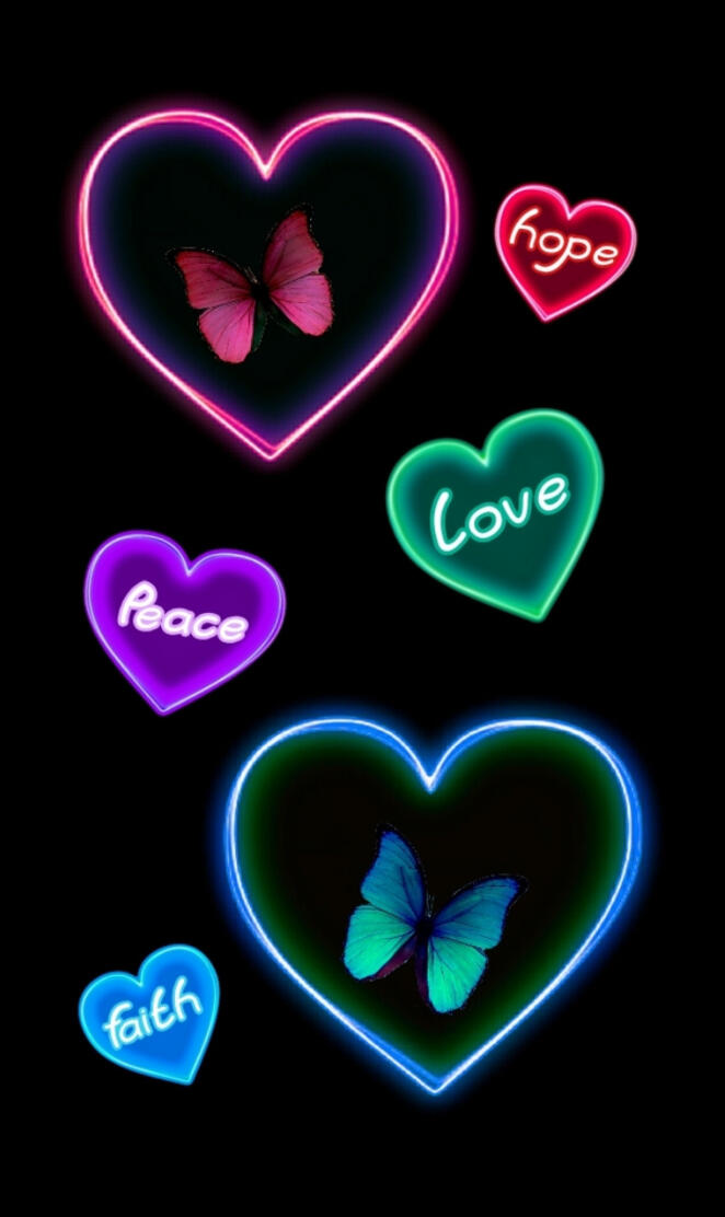 faith peace hope luv