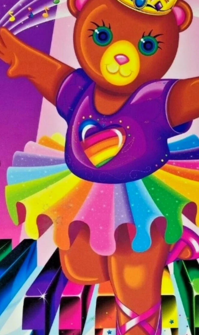 Lisa Frank Ballet Bear