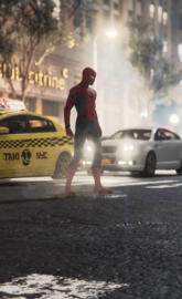 Spider-Man in Street