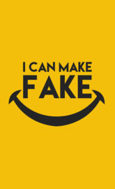 Fake smile