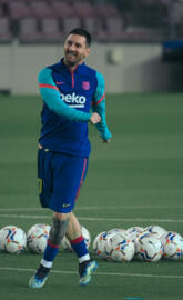 Messi smile