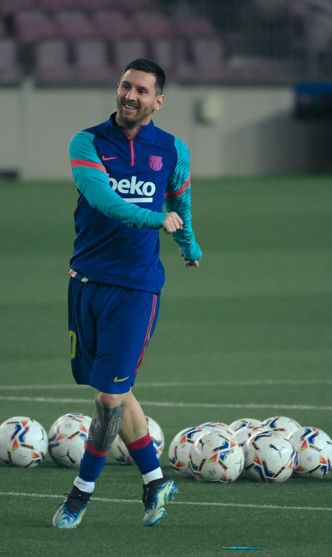 Messi smile