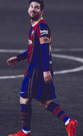 Messi smile