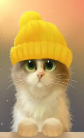 Cat wallpaper huawei