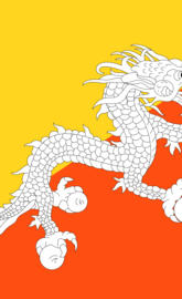 Bhutan flah