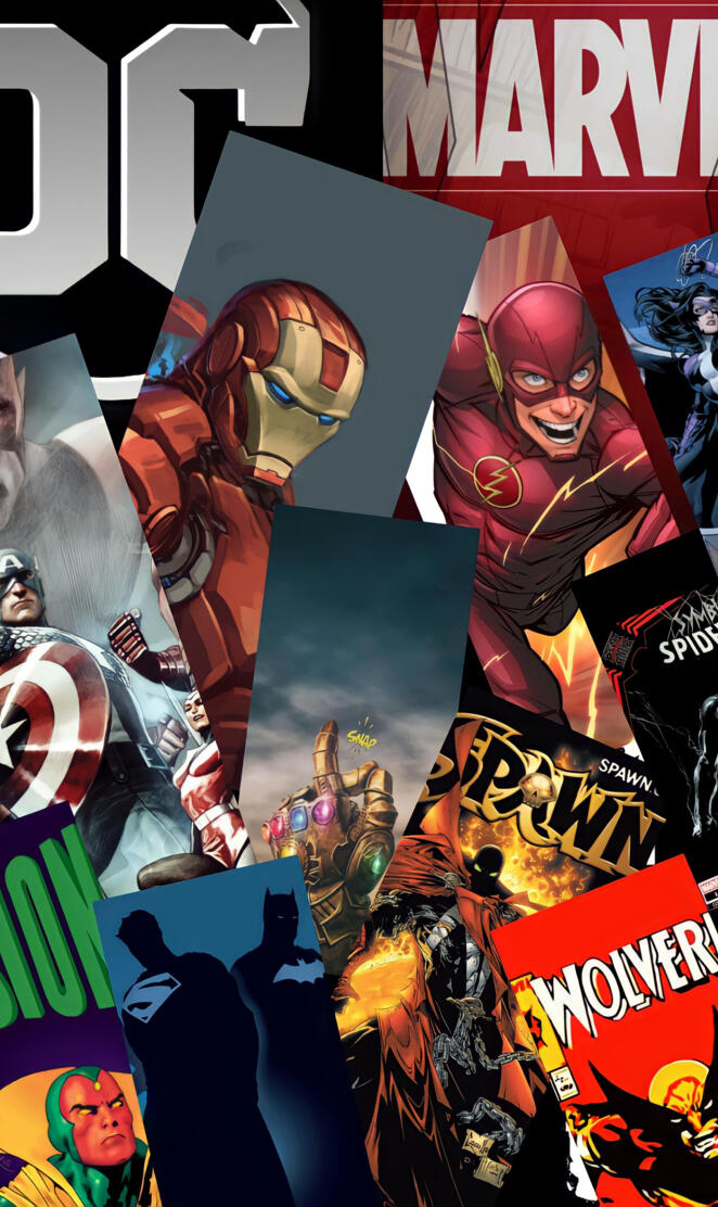 MARVEL X DC KOLAJ PP