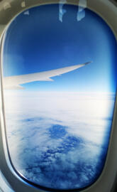 Plane window 