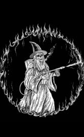 Wizard black skeleton