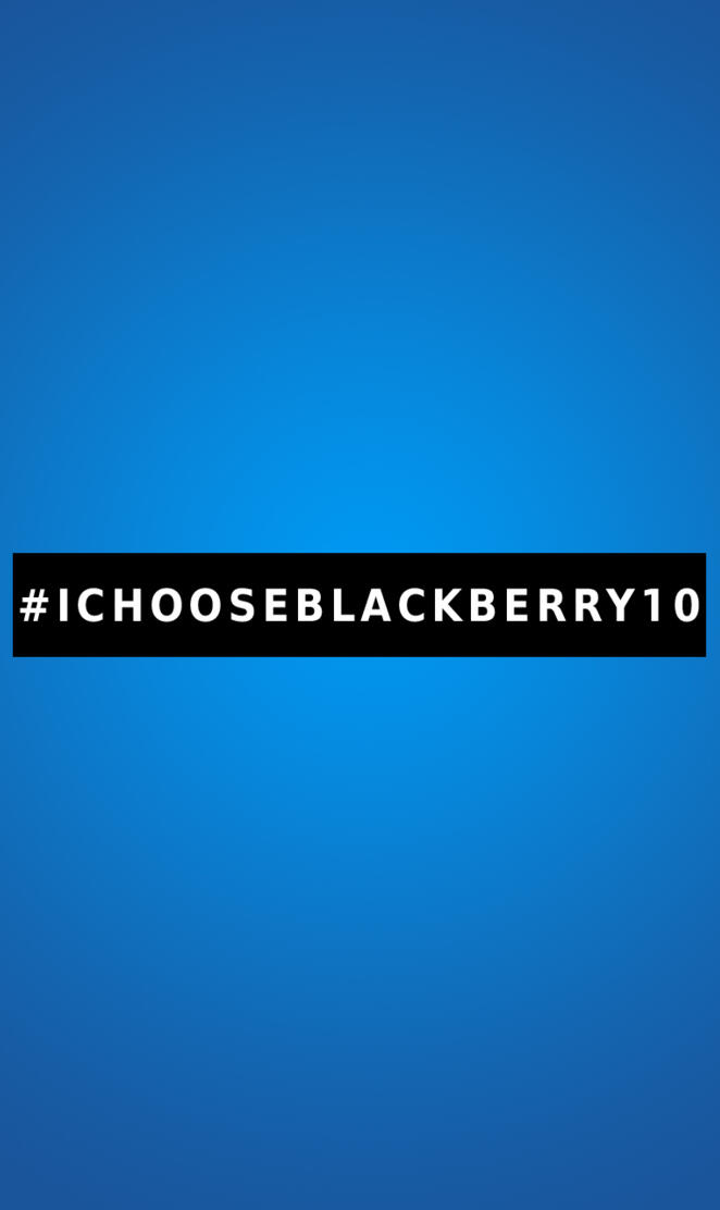 IChooseBlackBerry10