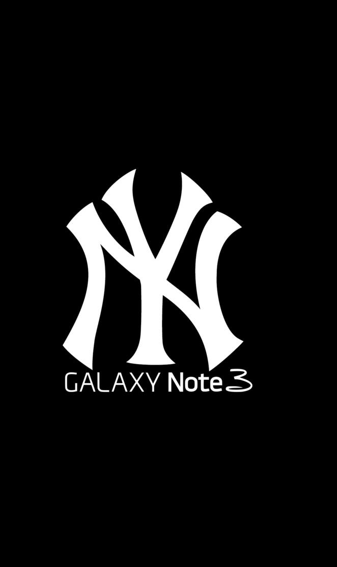 Yankees Note 3 Black
