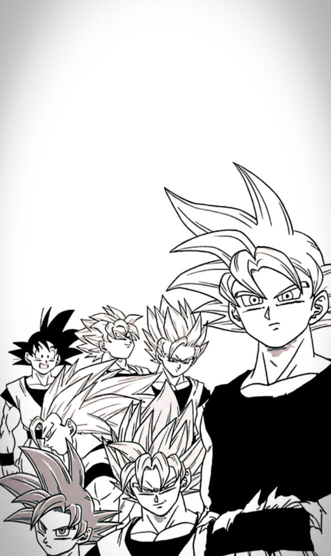 Goku all forms