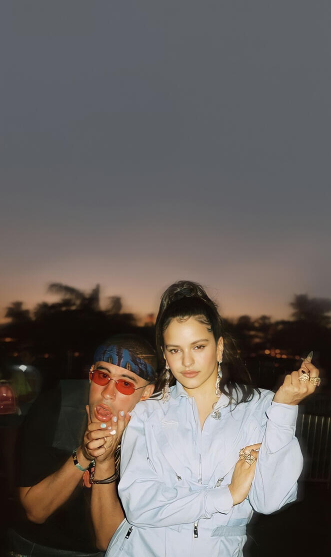 Rosalía and Bad bunny