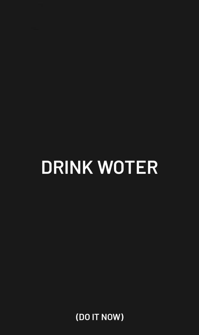 Water reminder