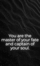 Master of your fate